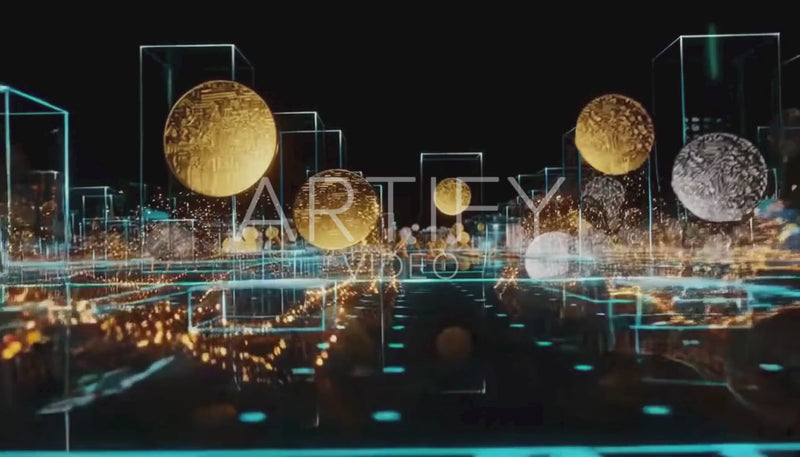 Crypto Currency Digital Scene