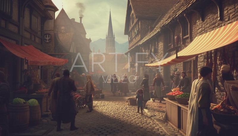 Medieval City Street