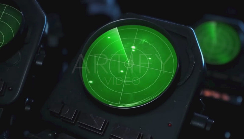 Radar Screen Computer Display