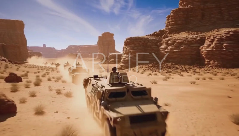 Military Desert Operation