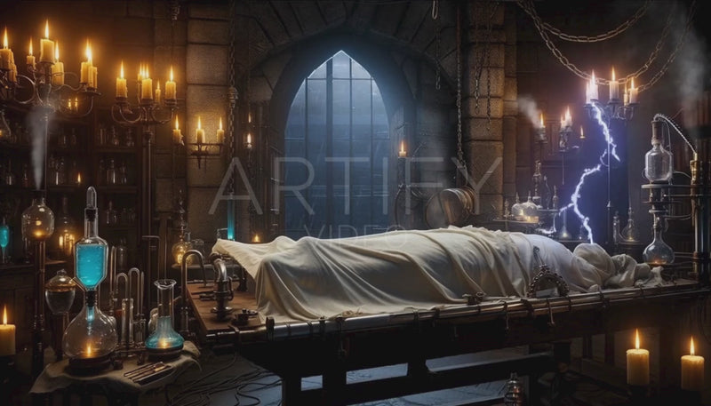 Spooky Gothic Laboratory